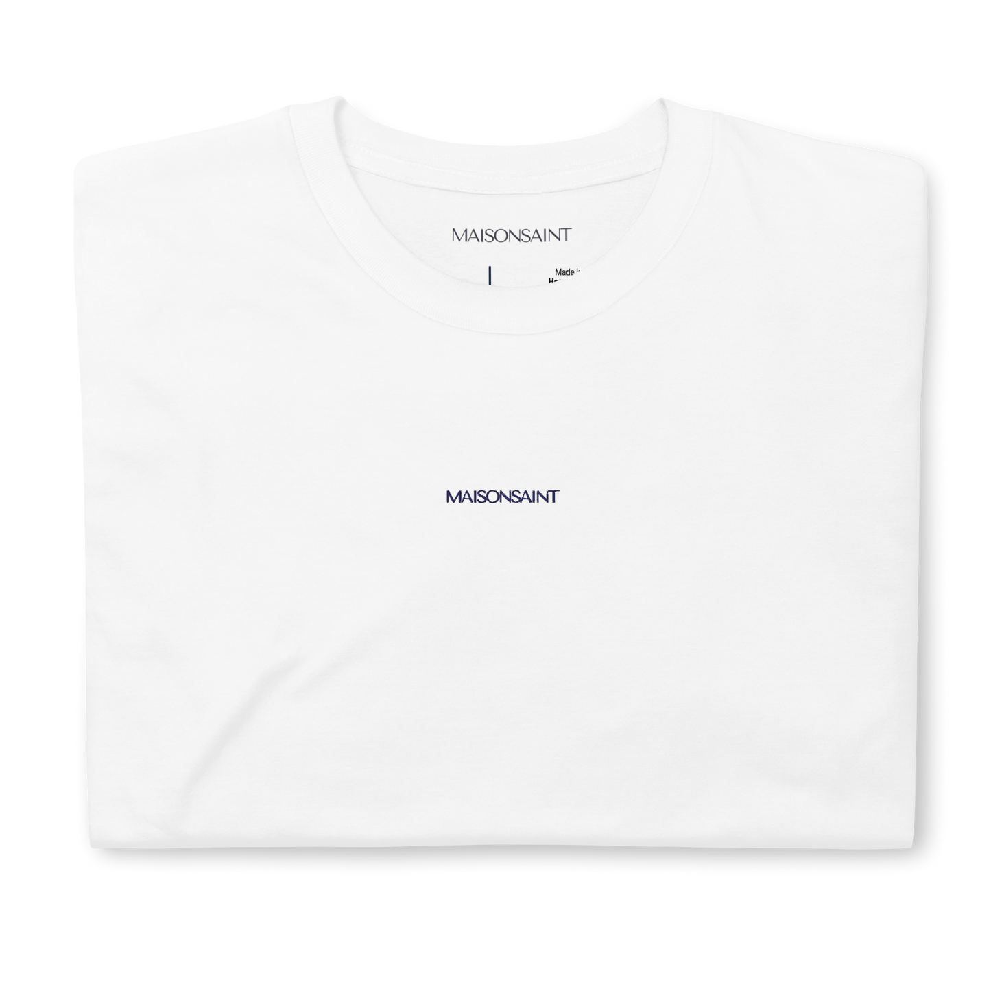 Maison Standard - Navy Embroidered