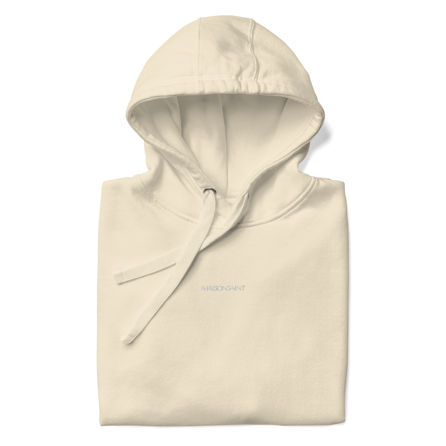 Signature Hoodie - White Embroidered