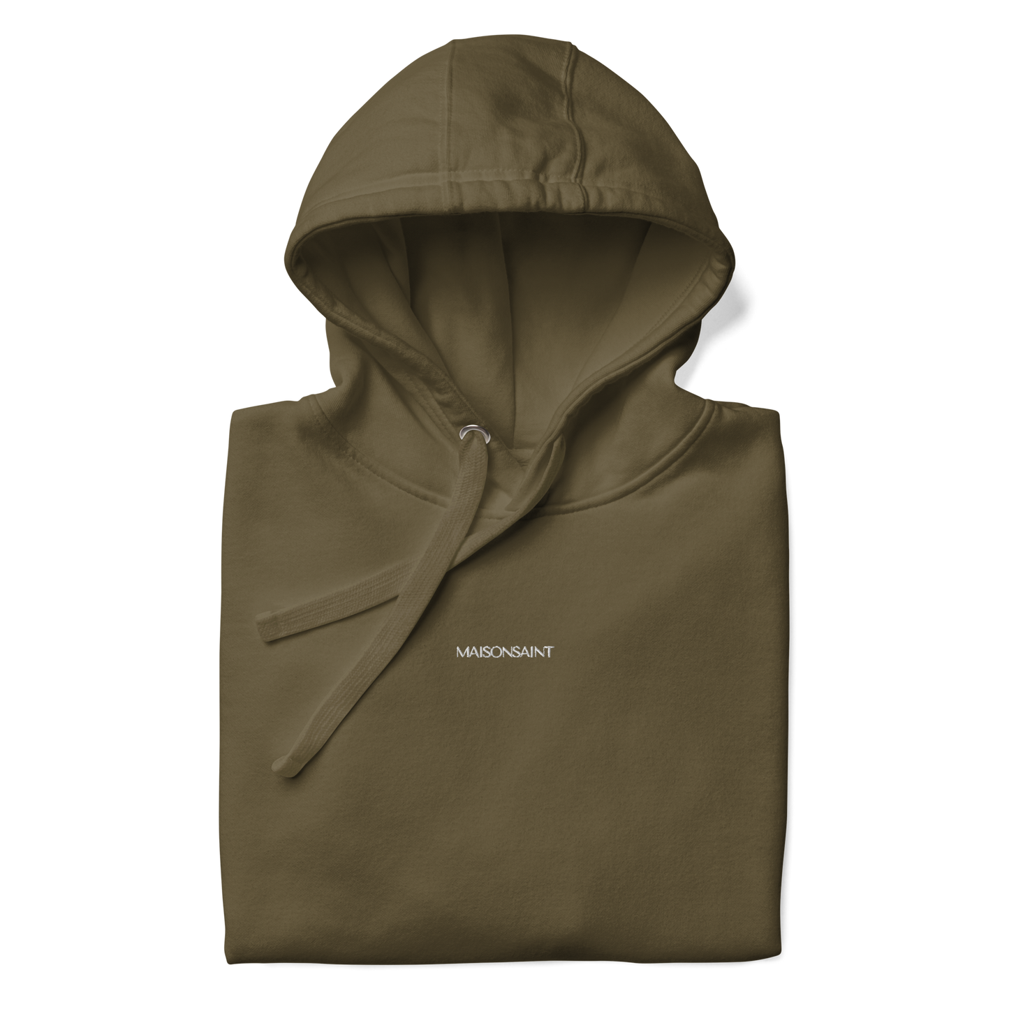 Signature Hoodie - White Embroidered