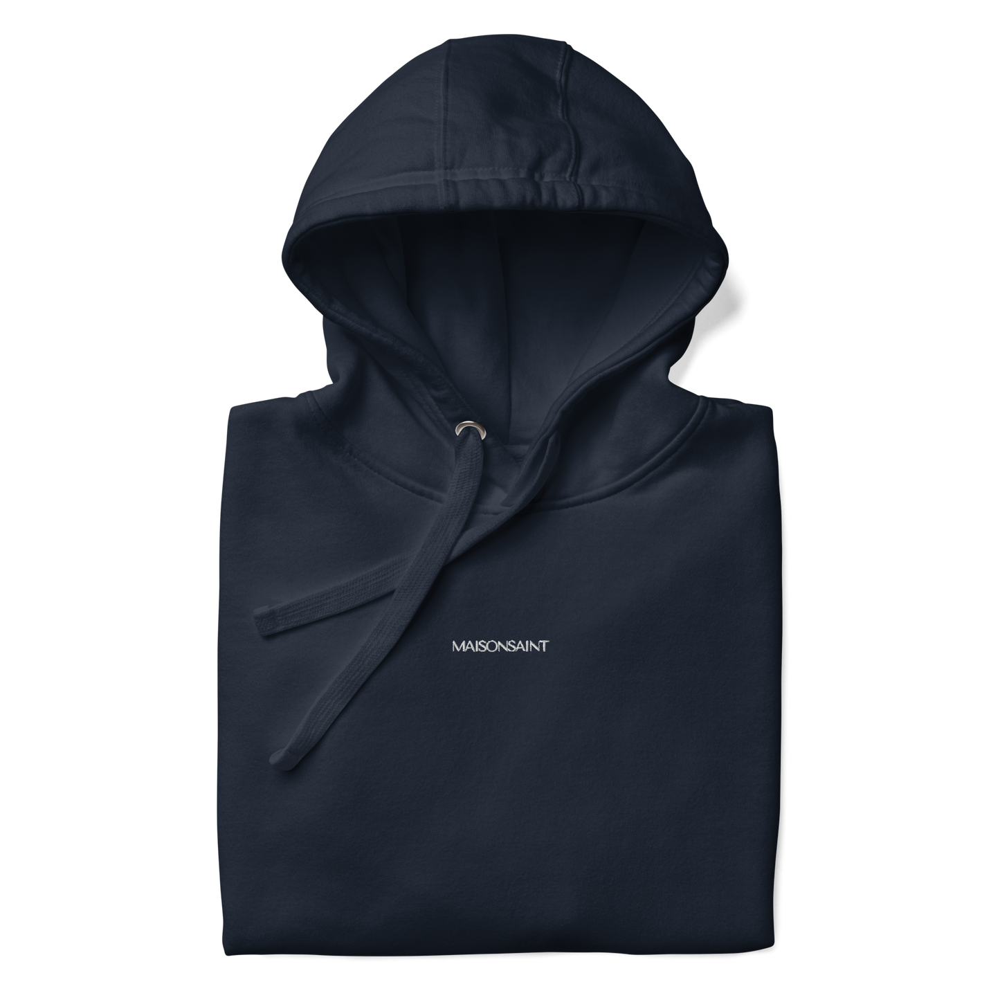 Signature Hoodie - White Embroidered
